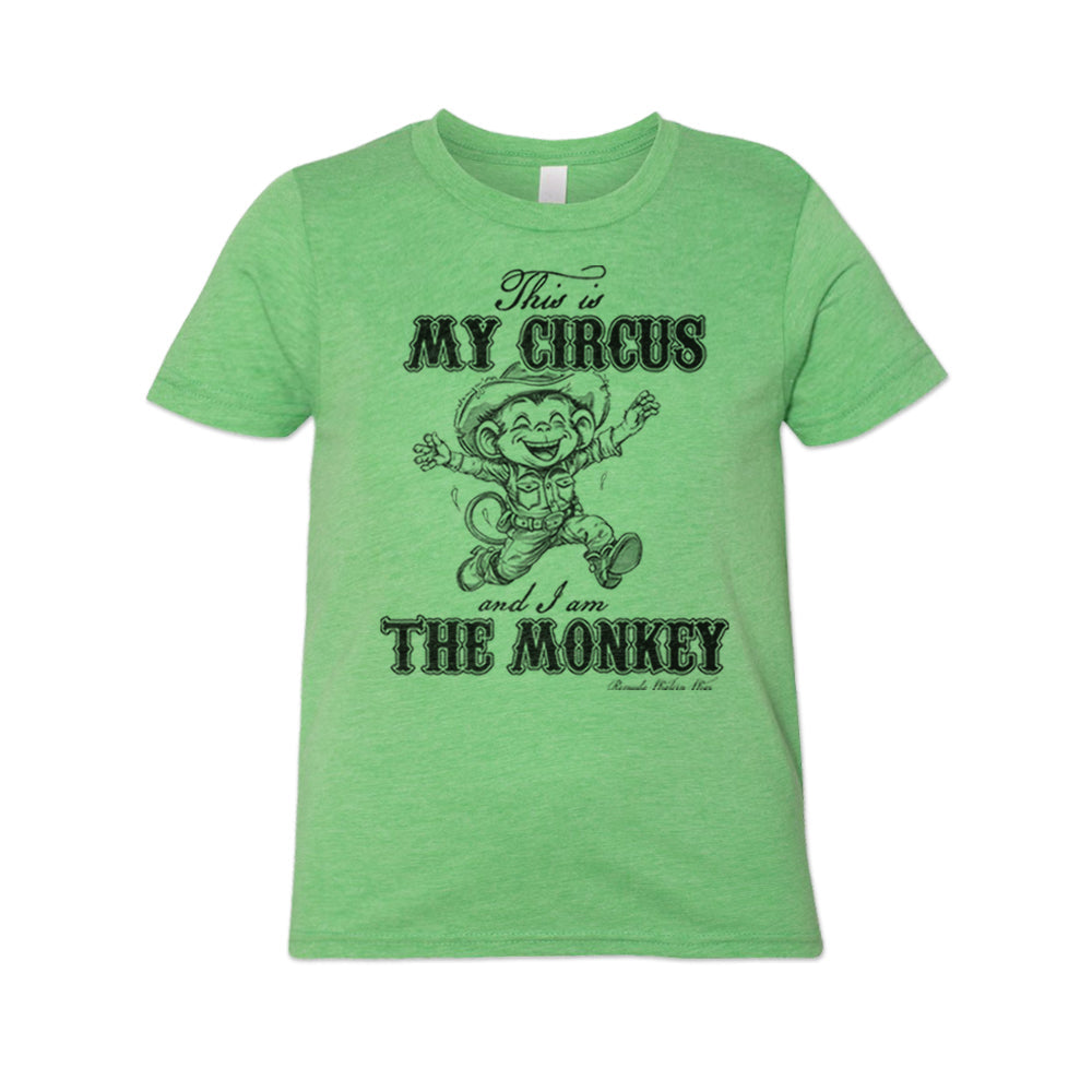THIS IS MY CIRCUS AND I AM THE MONKEY Youth Western Tee