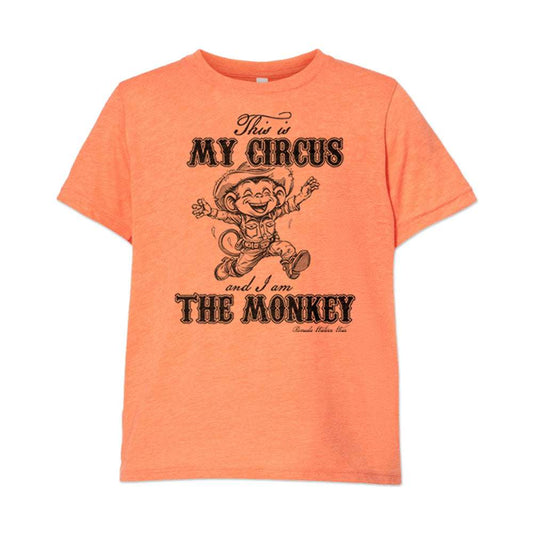 THIS IS MY CIRCUS AND I AM THE MONKEY Youth Western Tee