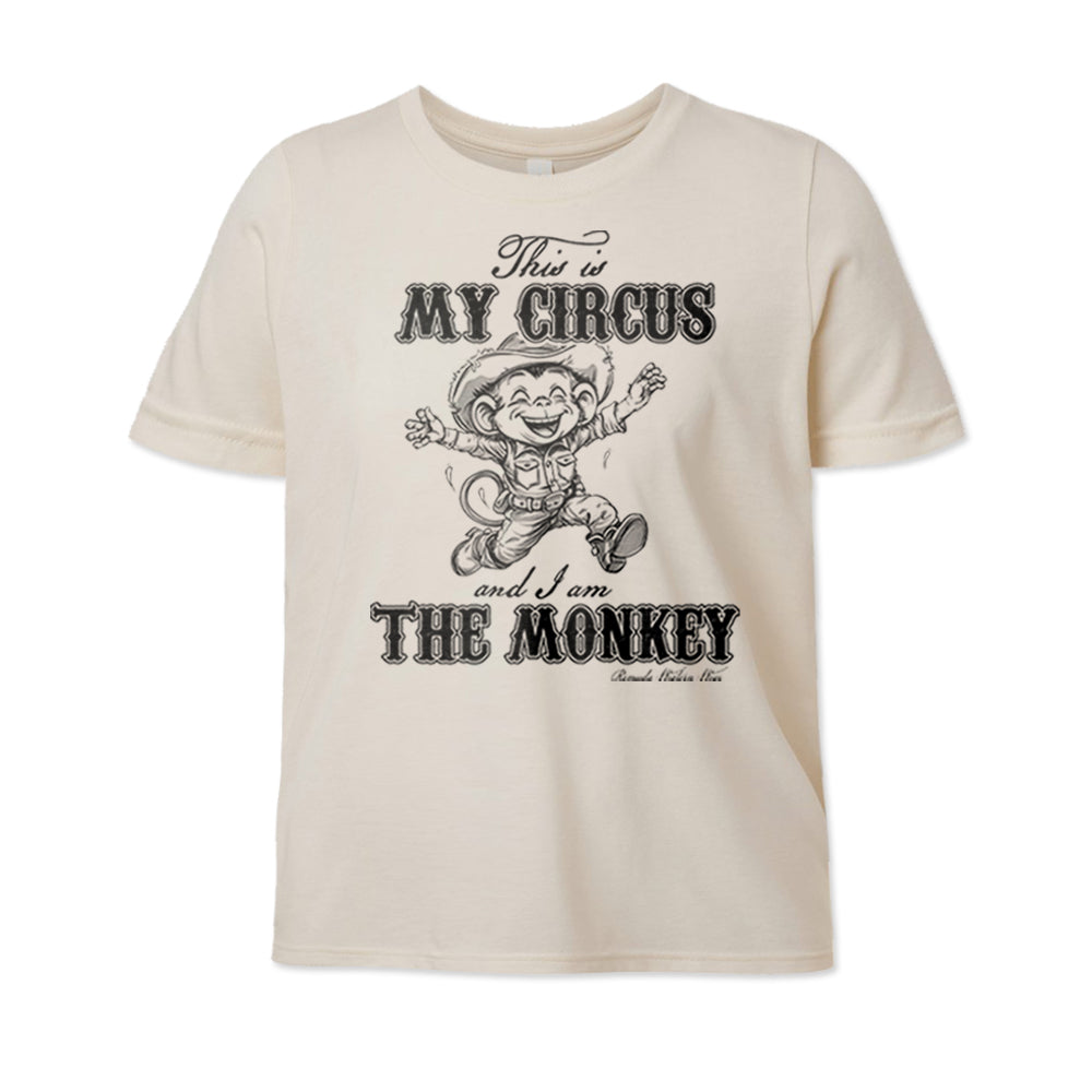 THIS IS MY CIRCUS AND I AM THE MONKEY Youth Western Tee