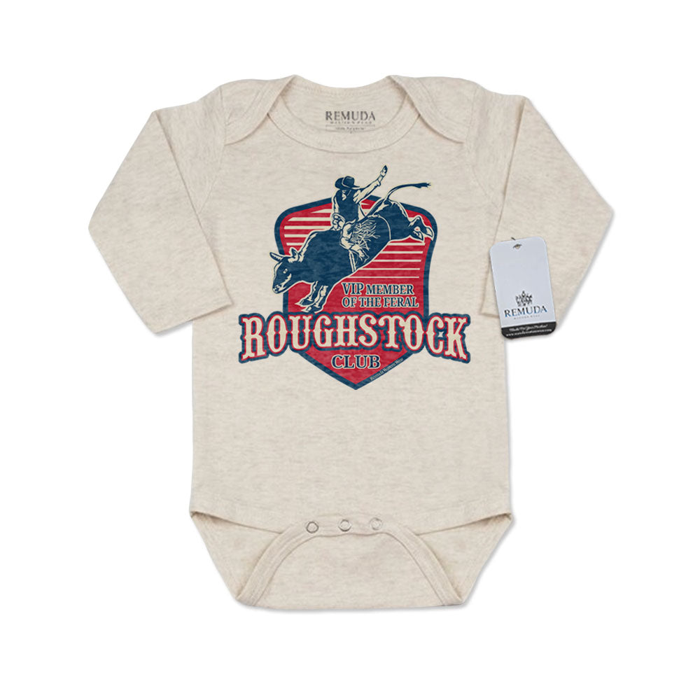 Feral Roughstock Club - Infant One Piece Western Romper